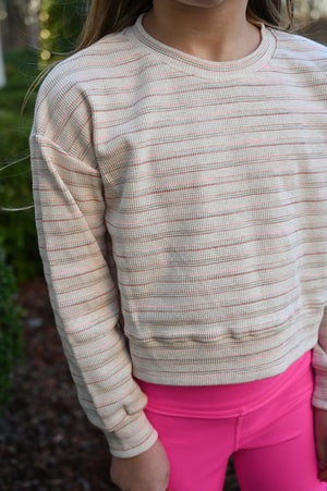 Pink/Red/Aqua Natalie Top