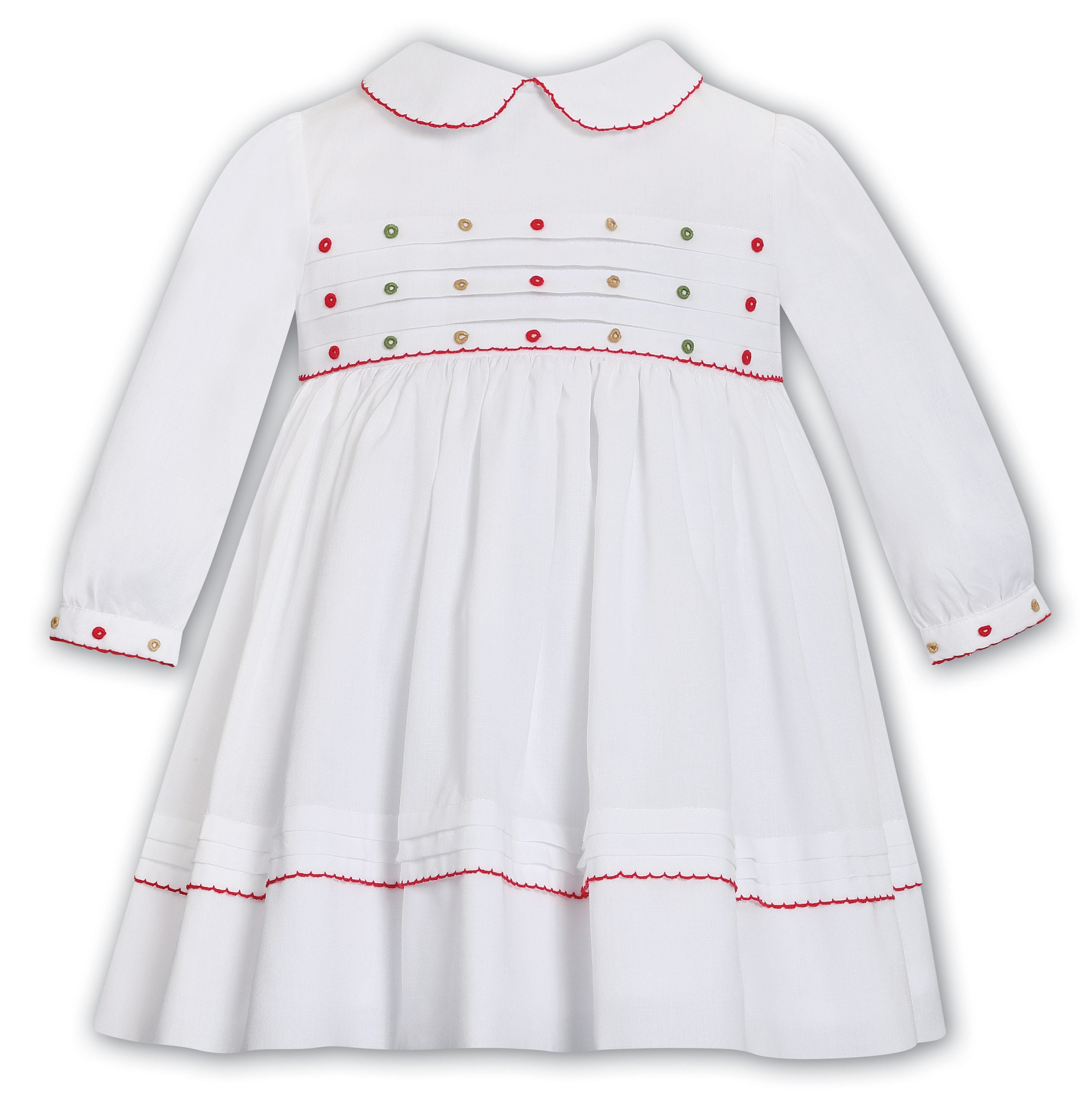 White Christmas Dot Dress