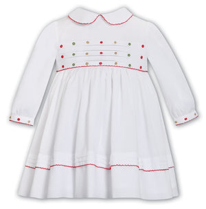 White Christmas Dot Dress