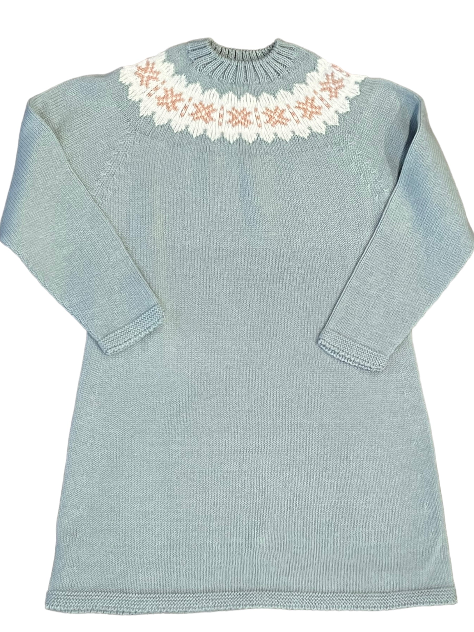 Jade Fair Isle Dress (Toddler)