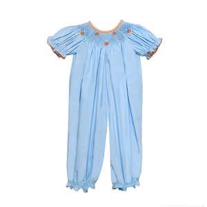 Light Blue Pumpkin Bishop Bubble (Infant)