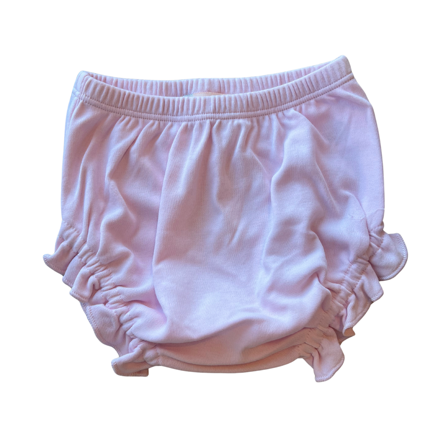 Girl Light Pink Solid Diaper Cover