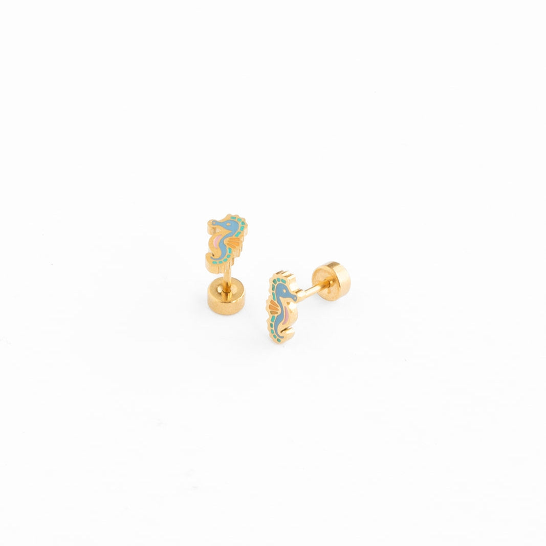 Seahorse Stud Earrings