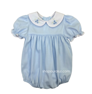Floral Collar Blue Set (Toddler)