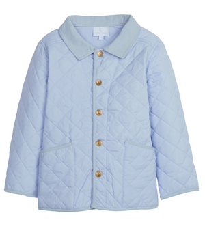 Light Blue Classic Quilted Jacket (Kid)