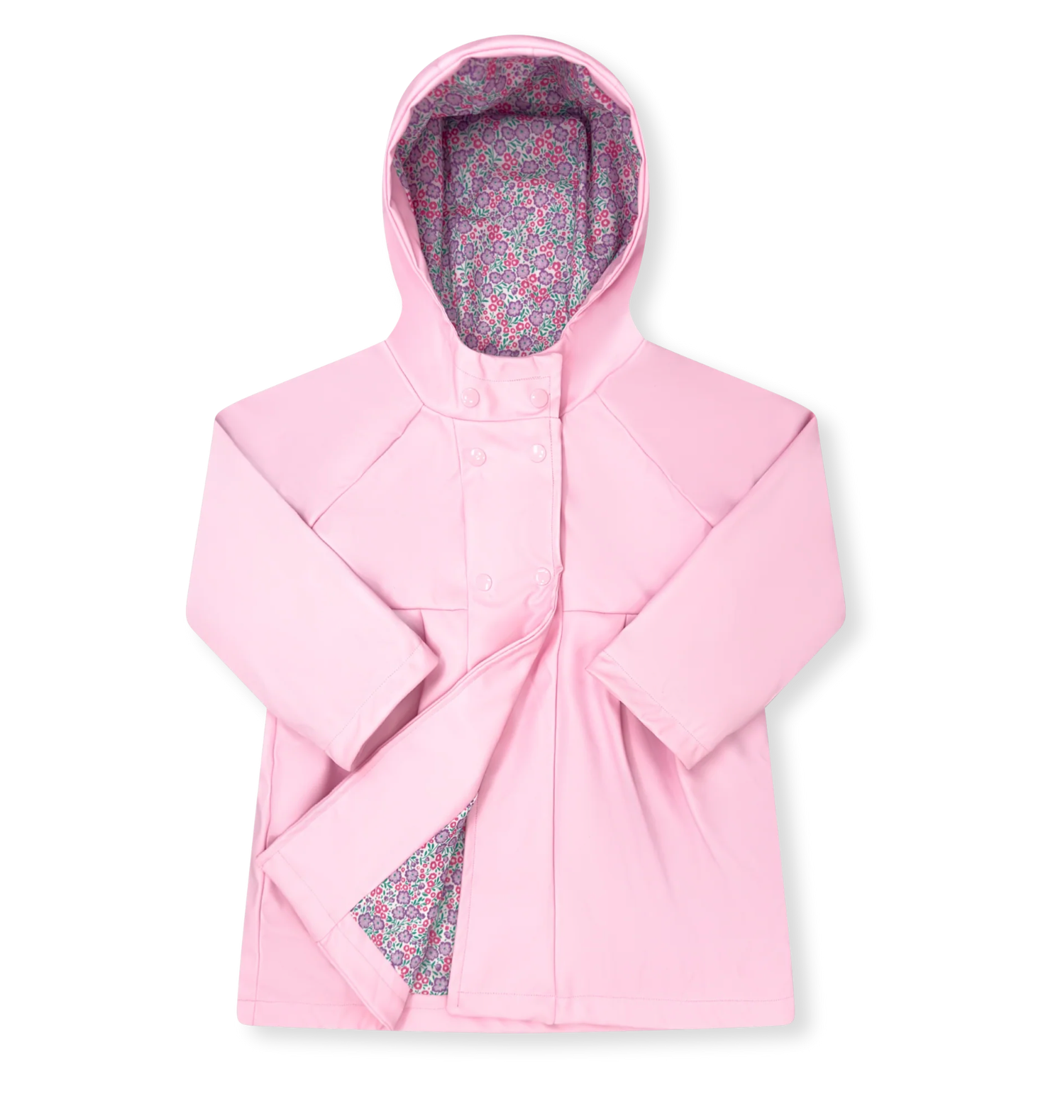 Splish Splash Raincoat-Sweet Pea Floral