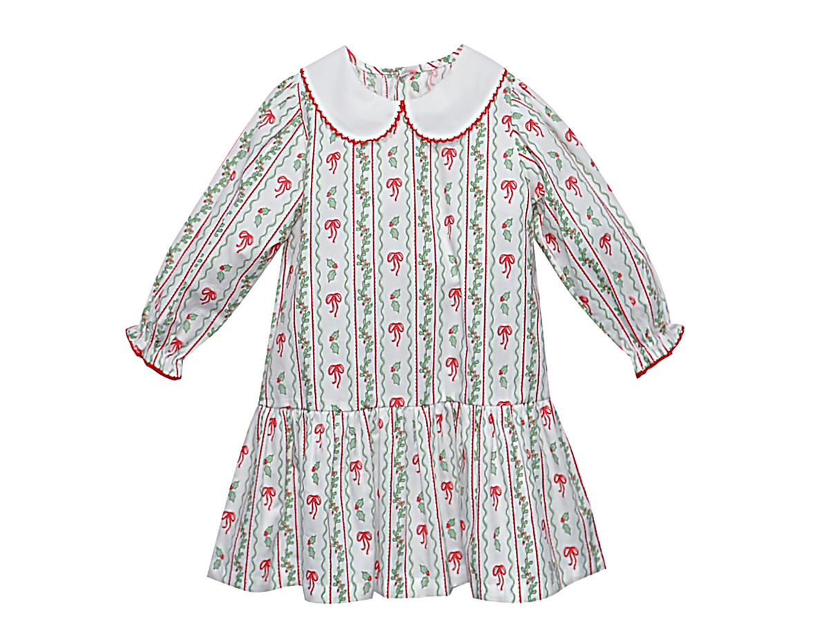 Bows & Berries Red Carrington Dress