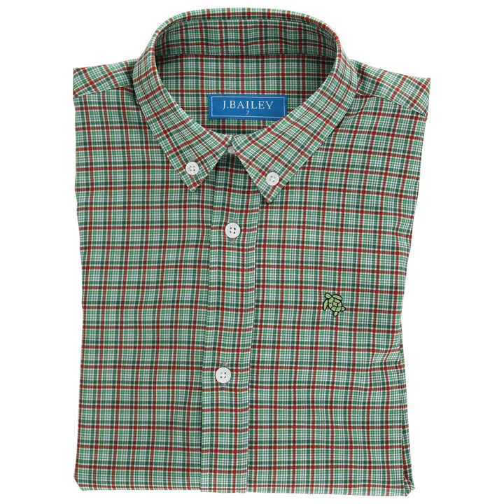 Jingle Performance Button Down
