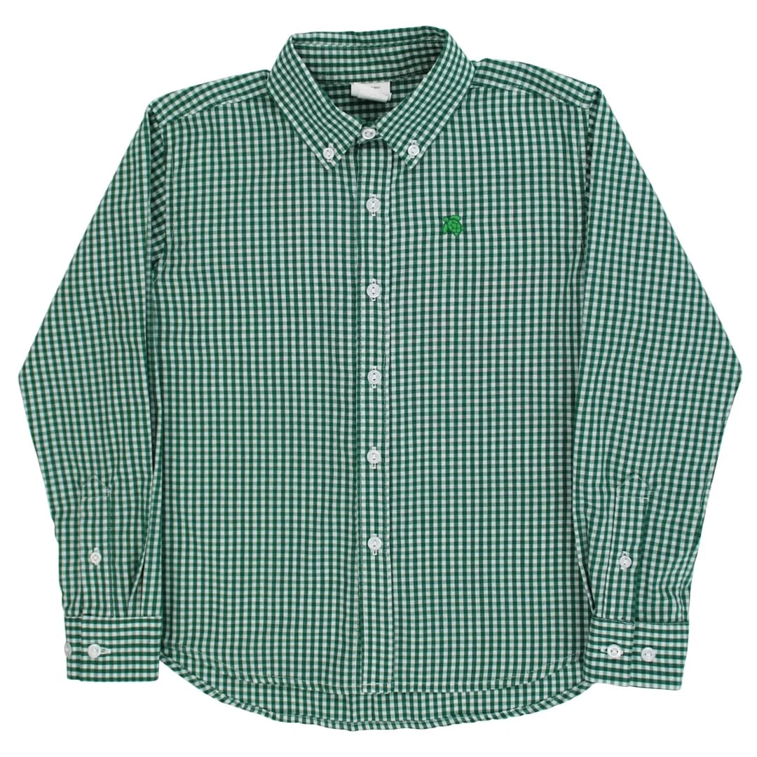 Kelly Check Roscoe Button Down Shirt