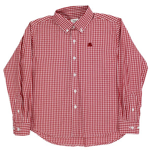 Red Check Rosco Button Down Shirt