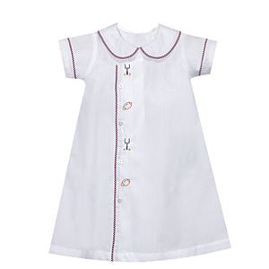 Elephant Crimson/Gray Boy Daygown