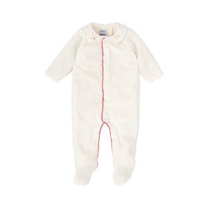 Velour Reindeer Romper