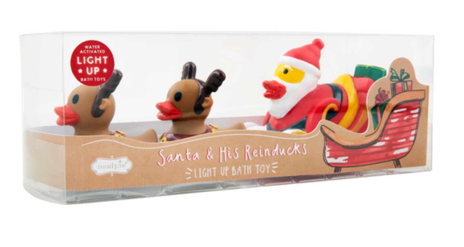 Christmas Duck Bath Toys