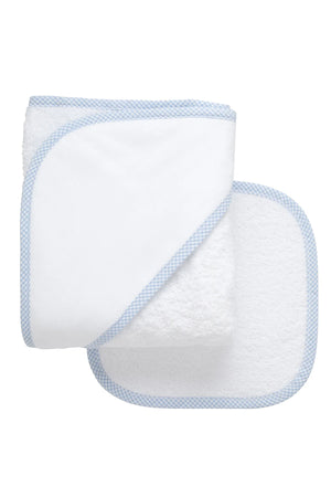 Box Hooded Towel w/ Washcloth