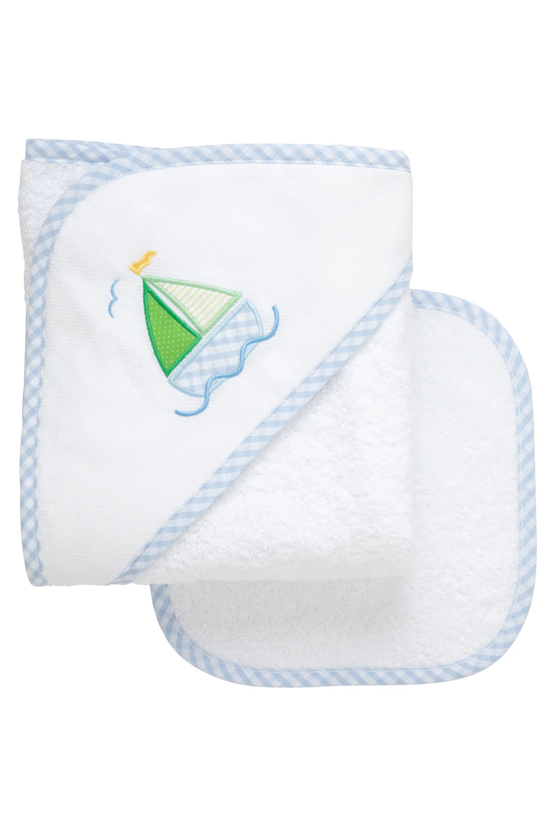 Box Hooded Towel w/ Washcloth