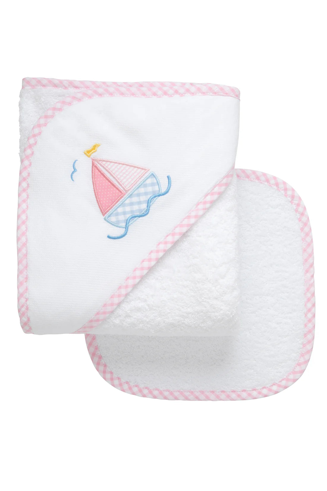 Box Hooded Towel w/ Washcloth