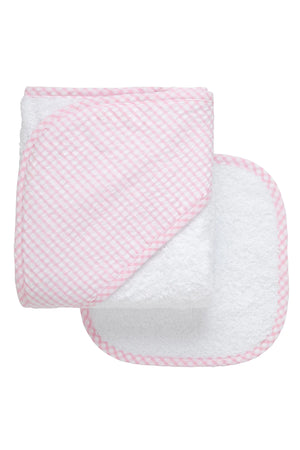 Box Hooded Towel w/ Washcloth
