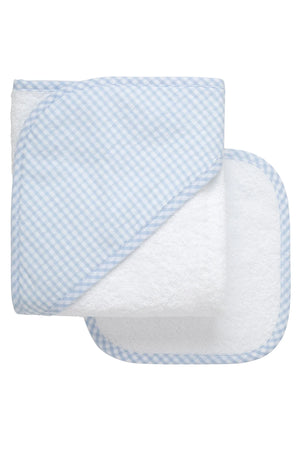 Box Hooded Towel w/ Washcloth