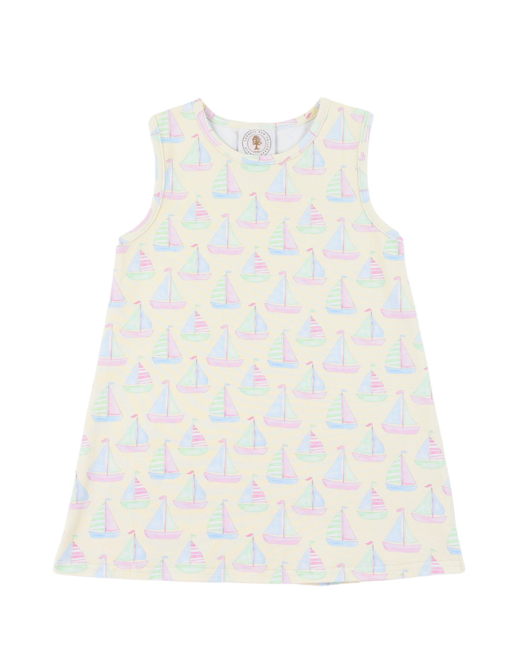 Seas The Day Sleeveless Susie Swing Dress