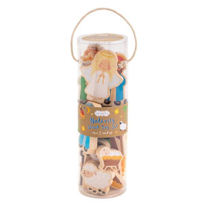 Christmas Wood Toy Set