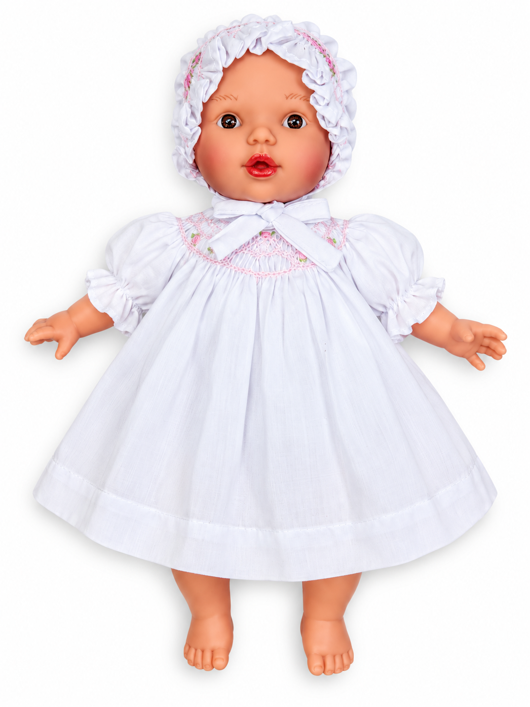 Aubrey White Dress Doll