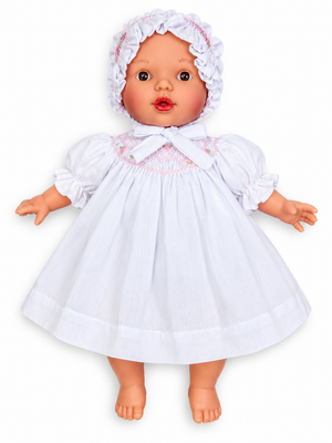 Aubrey White Dress Doll