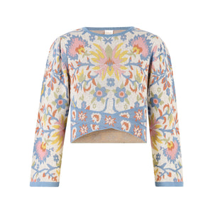 Floral Elora Knit Top