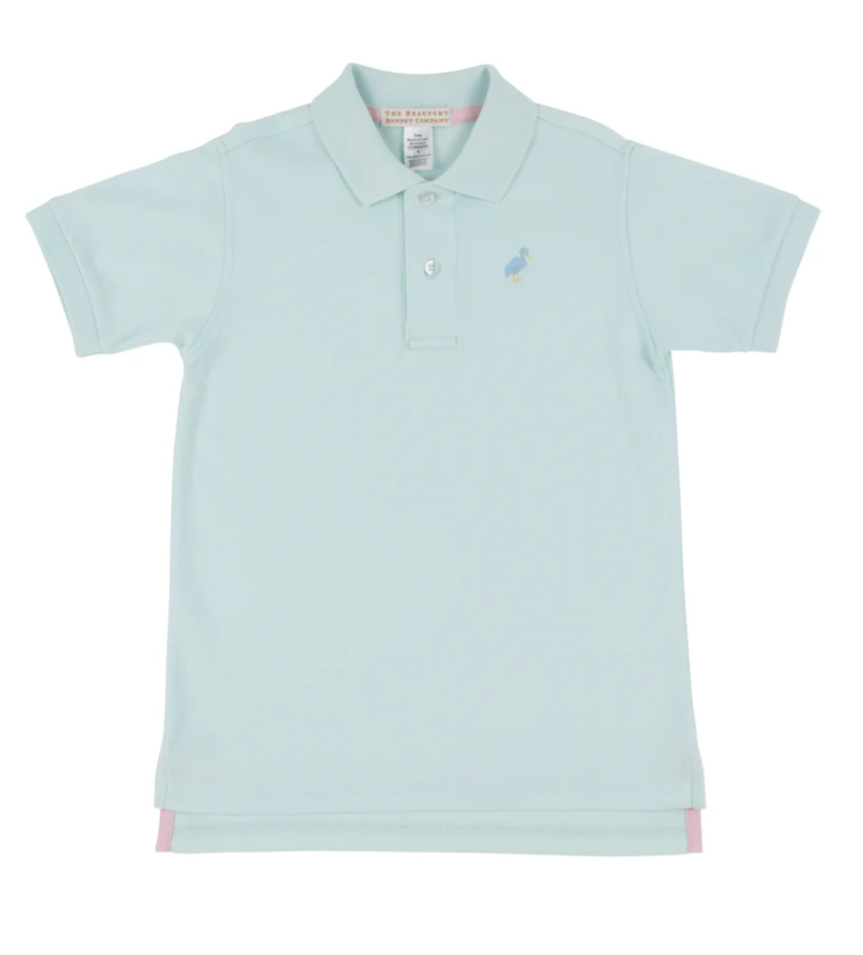 Sea Island Seafoam Prim and Proper Polo (Kid)