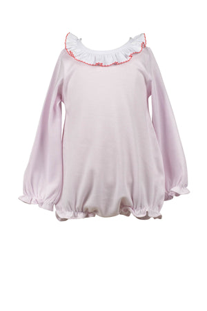 Light Pink Stripe Girl Bubble (Baby)