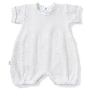 White Bubble w/ Blue Trim