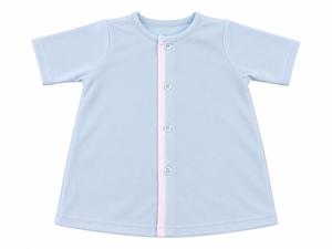 Blue/White Blank Knit Daygown