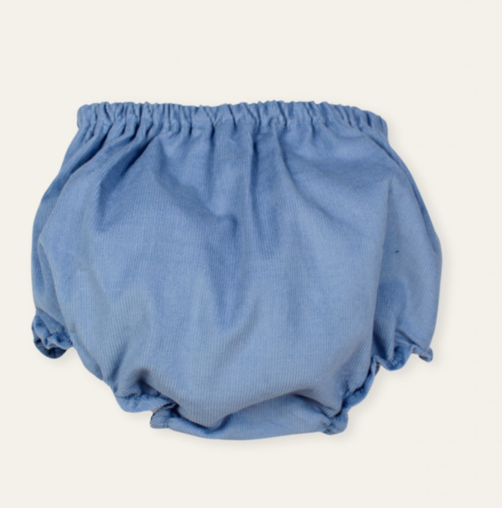 Cord Bloomers-Blue & Purple (Baby)