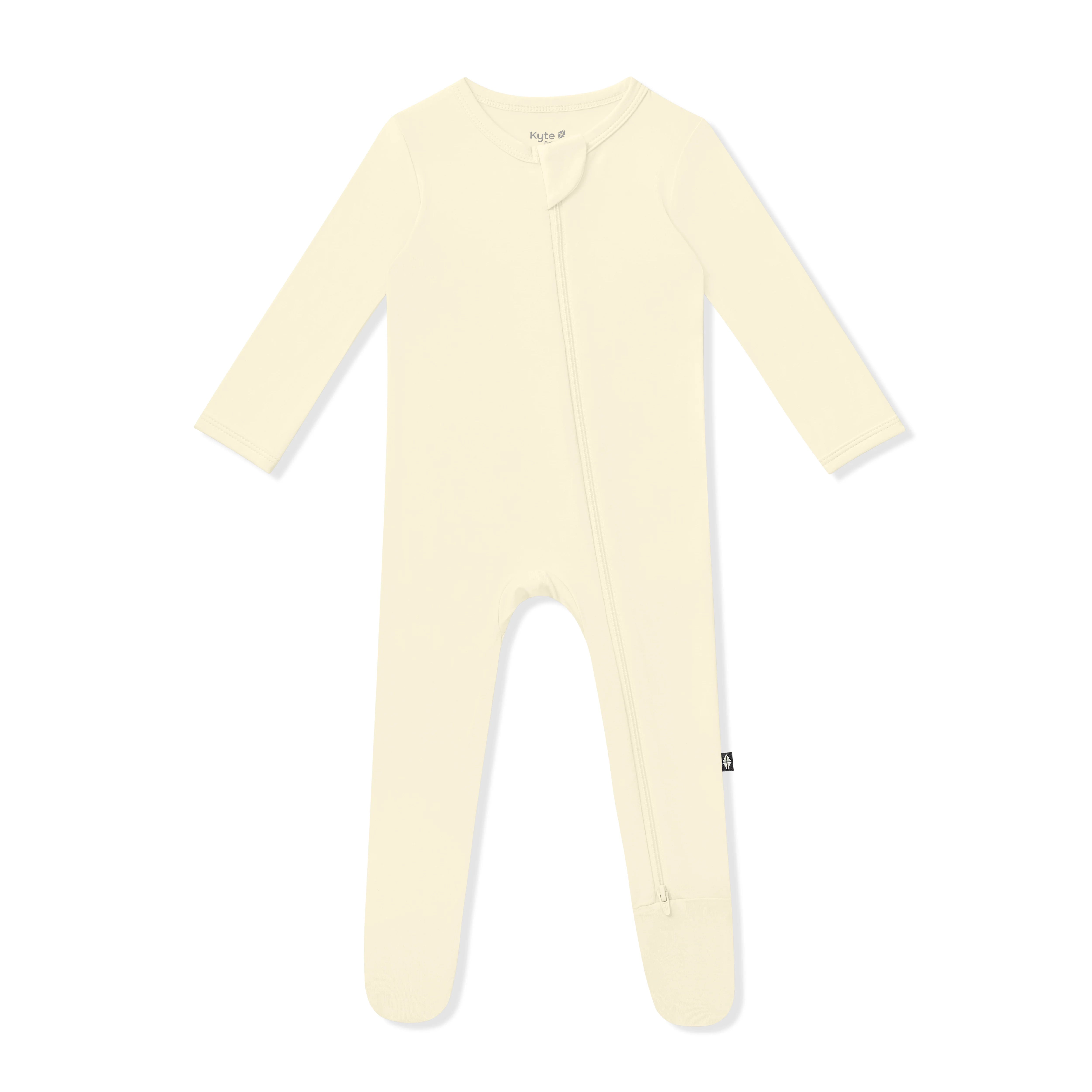 Chamomile Zippered Footie