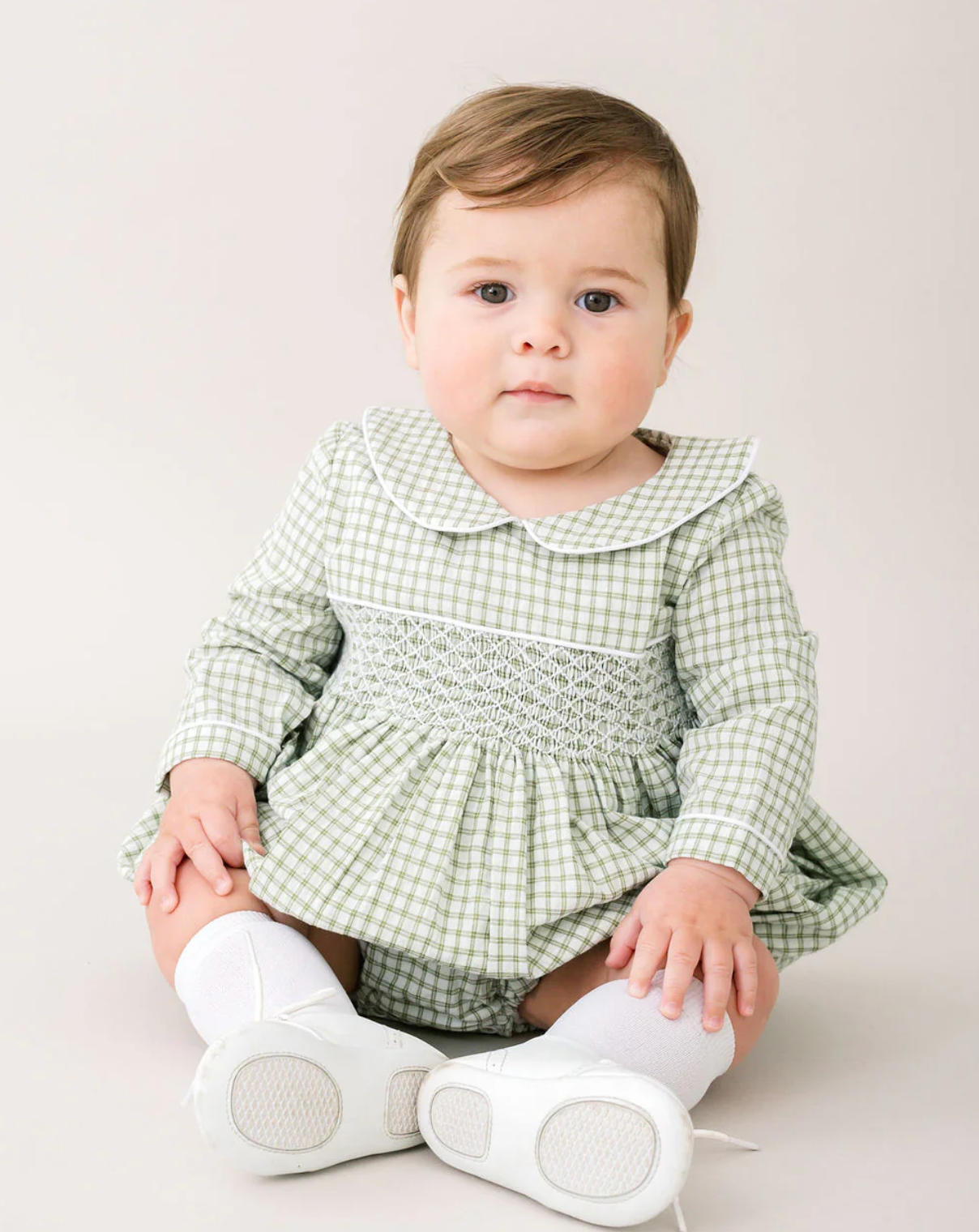 Windsor Grove Park Green Windowpane Bubble (Infant)