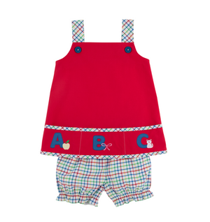 Richmond Red ABC Jillian Jumper Set (Baby)