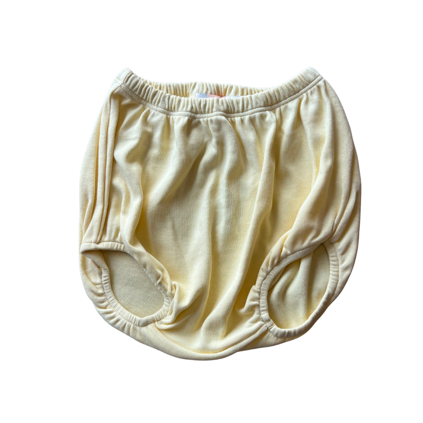 Solid Pale Yellow Boy Diaper Cover