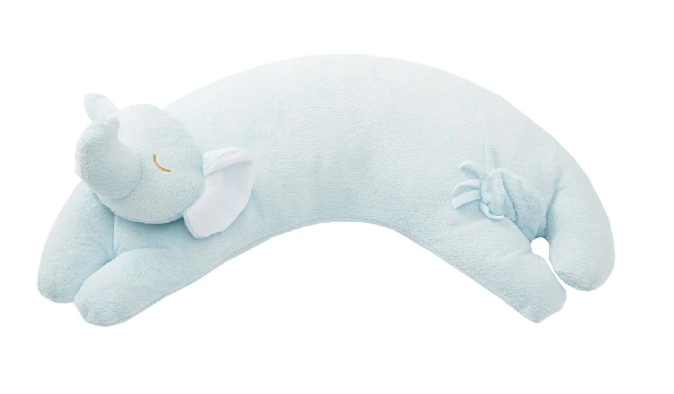 Blue Elephant Pillow