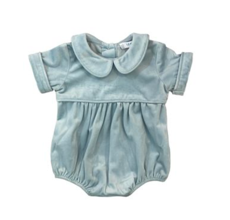 Noah Blue Velvet Bubble (Toddler)