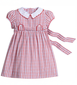 Hartford Plaid Bibie Dress (Toddler)