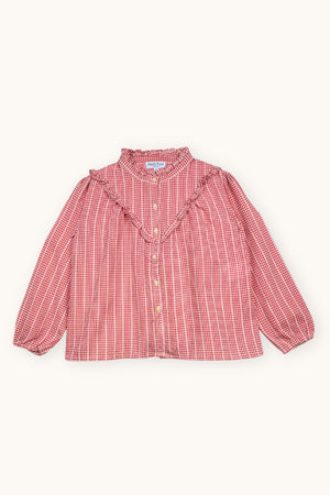 Vichey Burnt Orange Blouse