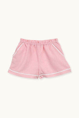 Strawberry Cream Capri Shorts