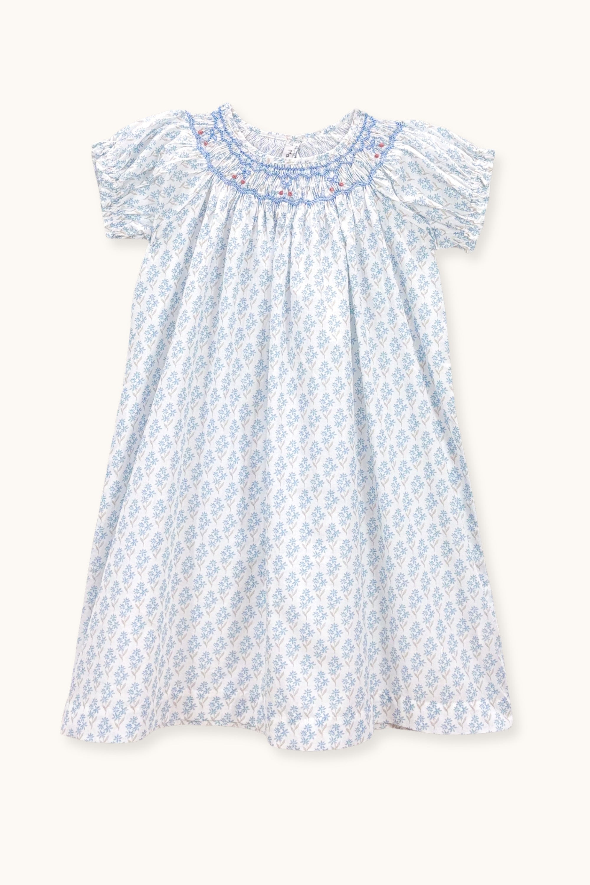 Primrose Blue Cherry Dress