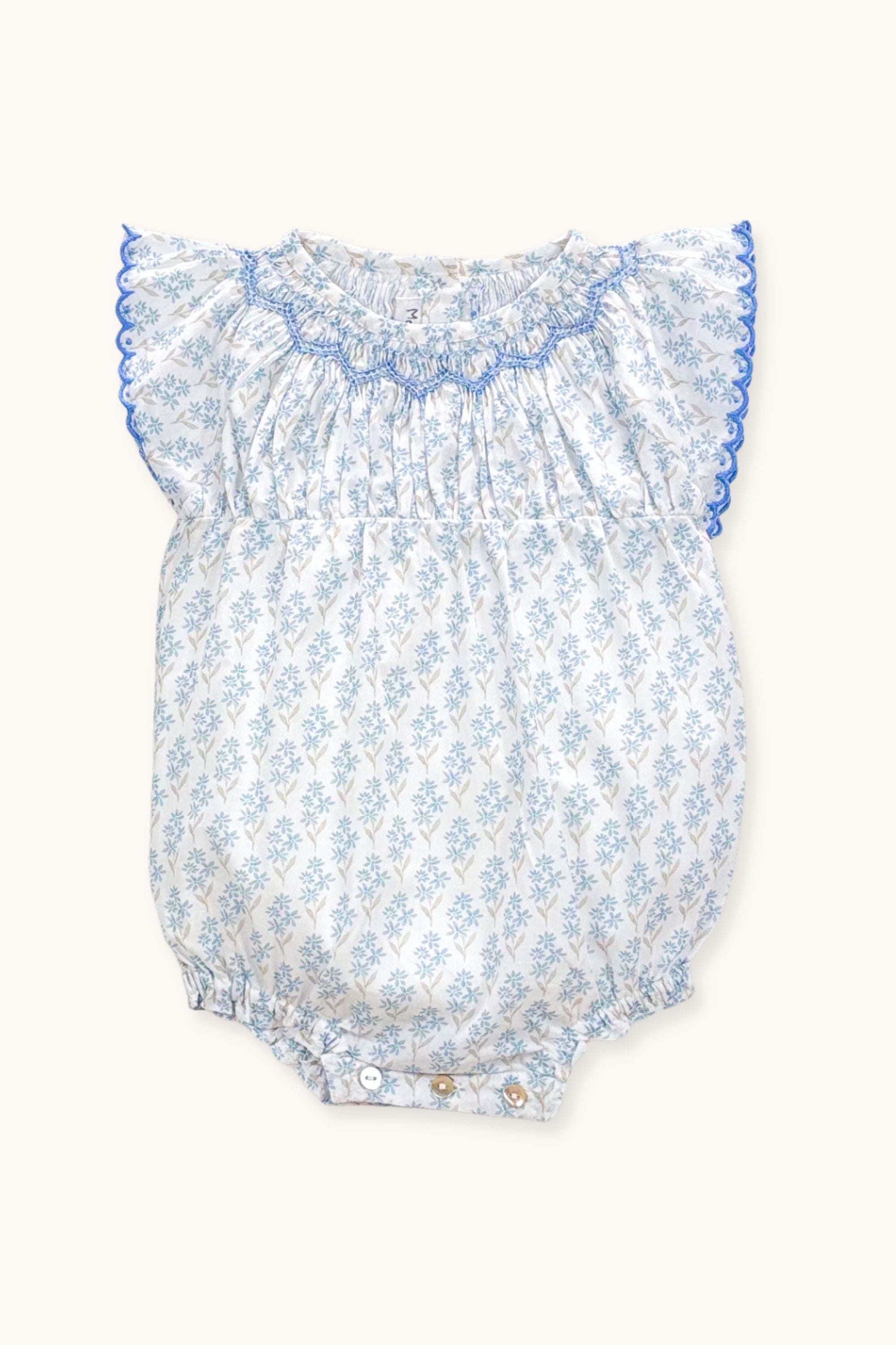 Primrose Blue Donna Romper