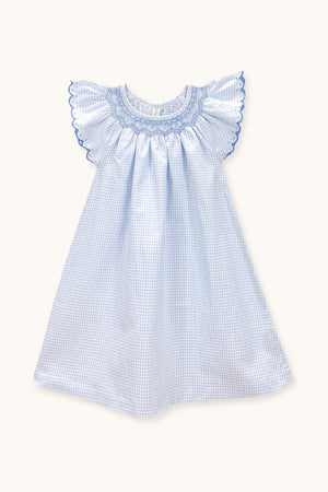 Vichy Powder Blue Stella Dress