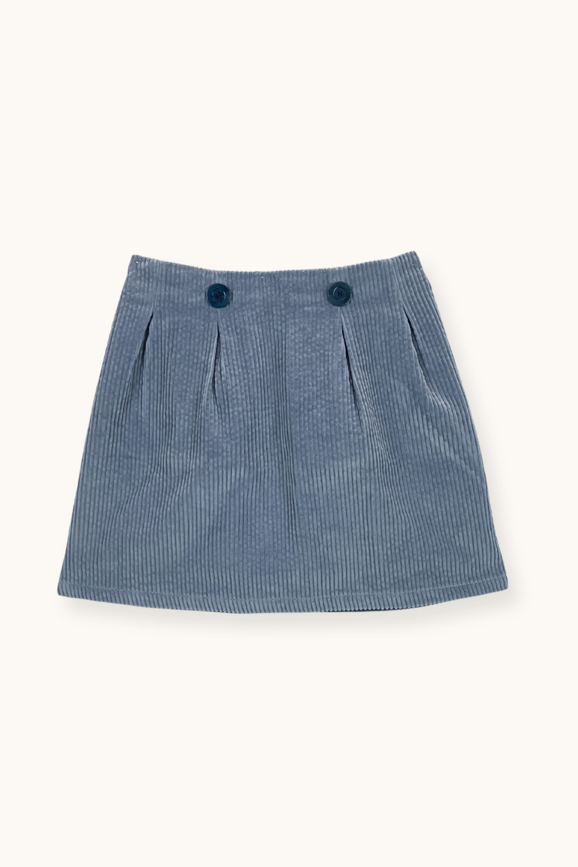 Blue Cord York Skort