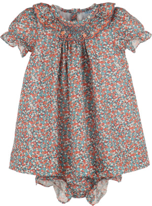 Blue Floral Vintage Bishop