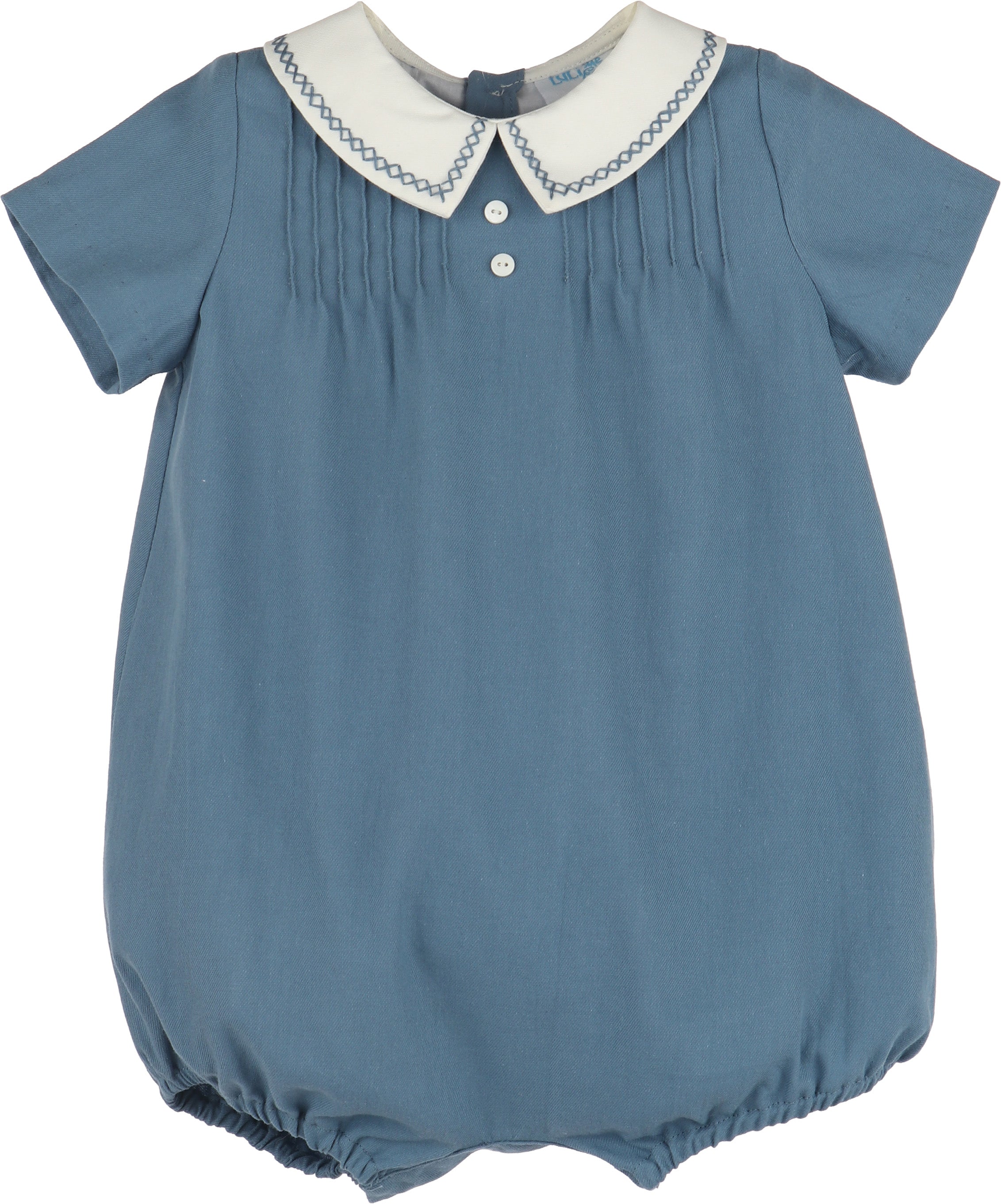 Blue Cozy Corduroy Boy Bubble