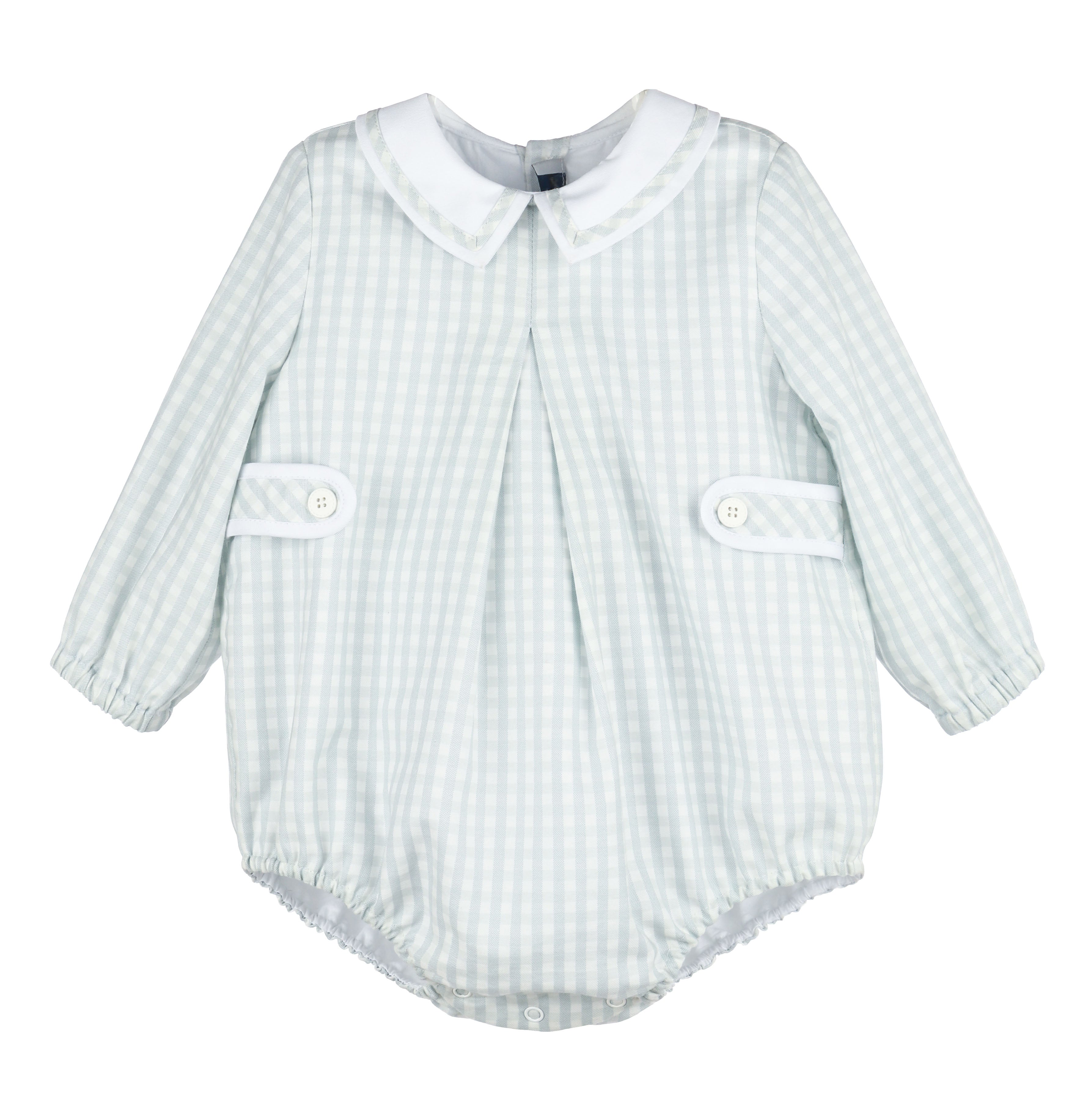 Frosty Blue Check Bubble
