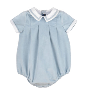 Blue Vintage Cord Boy Bubble