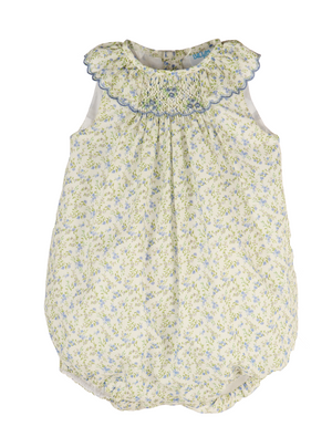 Blue, Lavender Smock Bubble